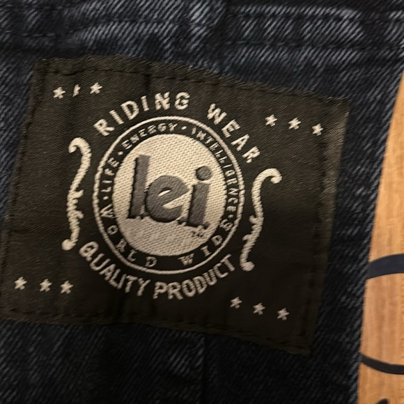 Lei Overall Jeans Sz  M - Picture 8 of 11